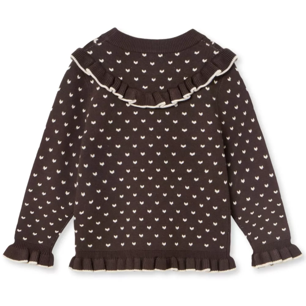Fliink Fame contrast blouse - coffee bean/sandshell - Bilde 4