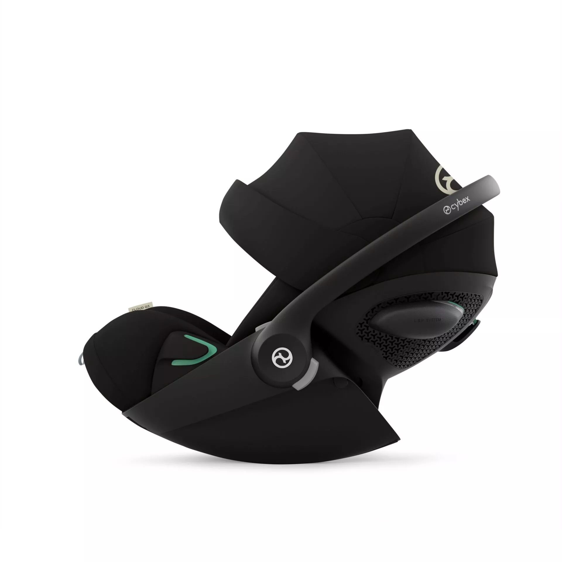 Cybex Cloud G3 i-Size i Magic Black med XXL-kalesje UPF50+