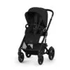 Cybex Talos S Lux i Moon Black med svart ramme