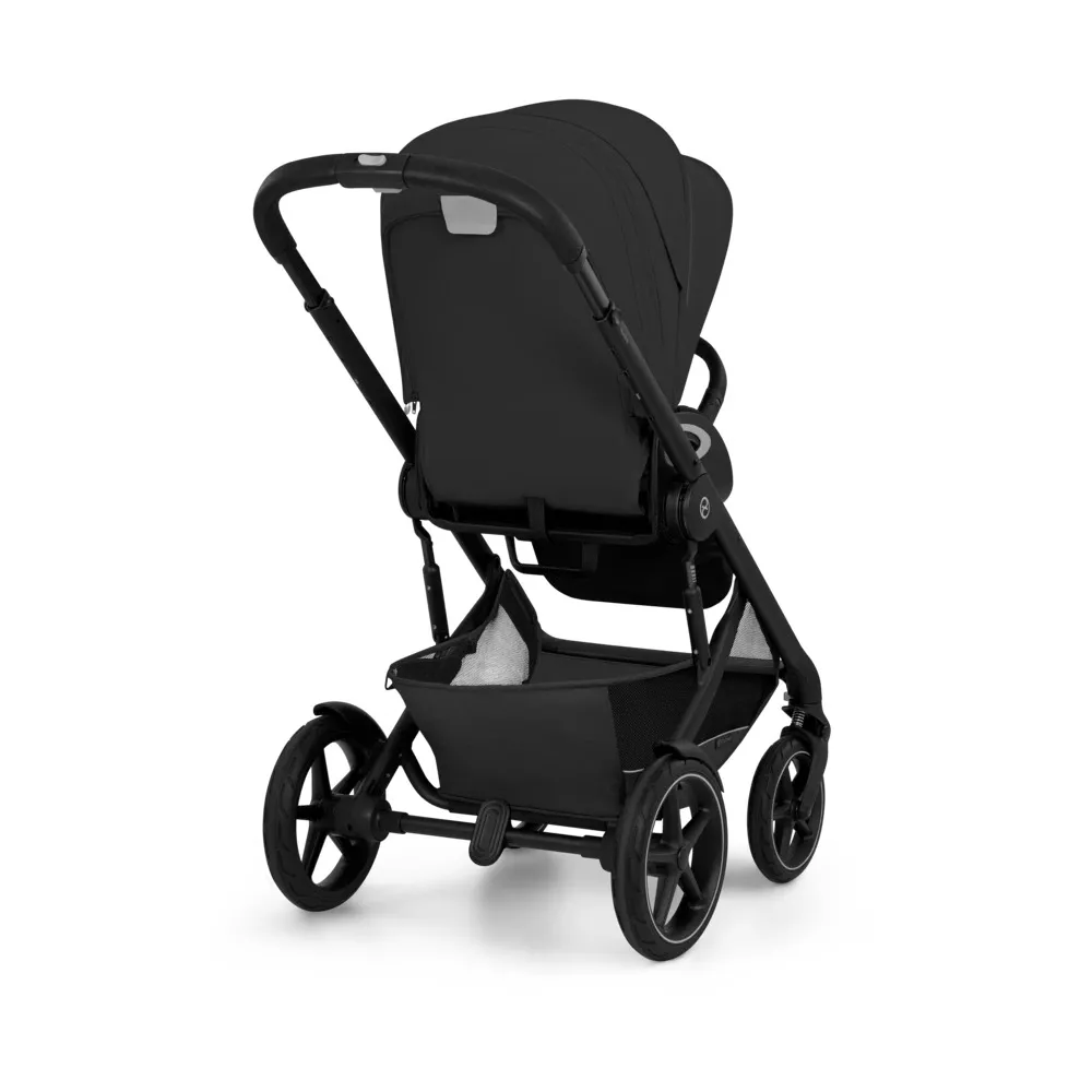 Cybex Talos S Lux i Moon Black med svart ramme