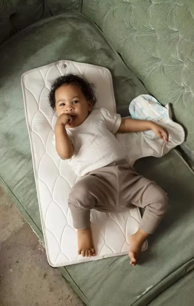 Najell Portable Changing Pad - agave green - Bilde 3