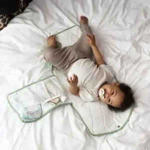 Alternative view of Najell Portable Changing Pad - agave green