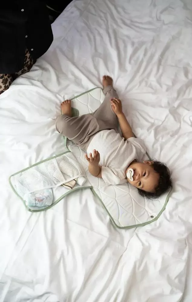 Najell Portable Changing Pad - agave green - Bilde 2