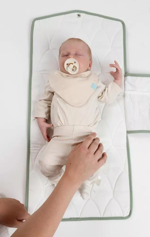 Najell Portable Changing Pad - agave green - Bilde 4