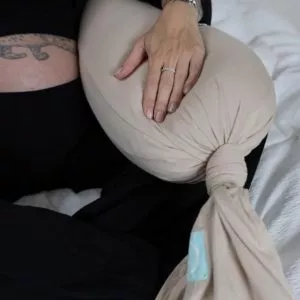 Alternative view of Najell Pregnancy Pillow - powder beige