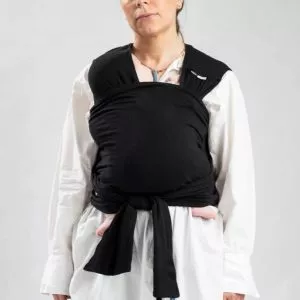 Najell wrap - charcoal black