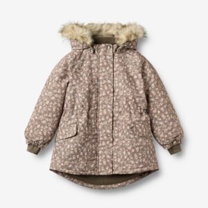 WHEAT Jacket Mathilde Junior - Dry Wood Snow Flowers