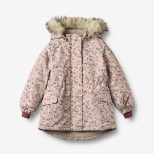 WHEAT Jacket Mathilde Junior - Grey Moon Flowers