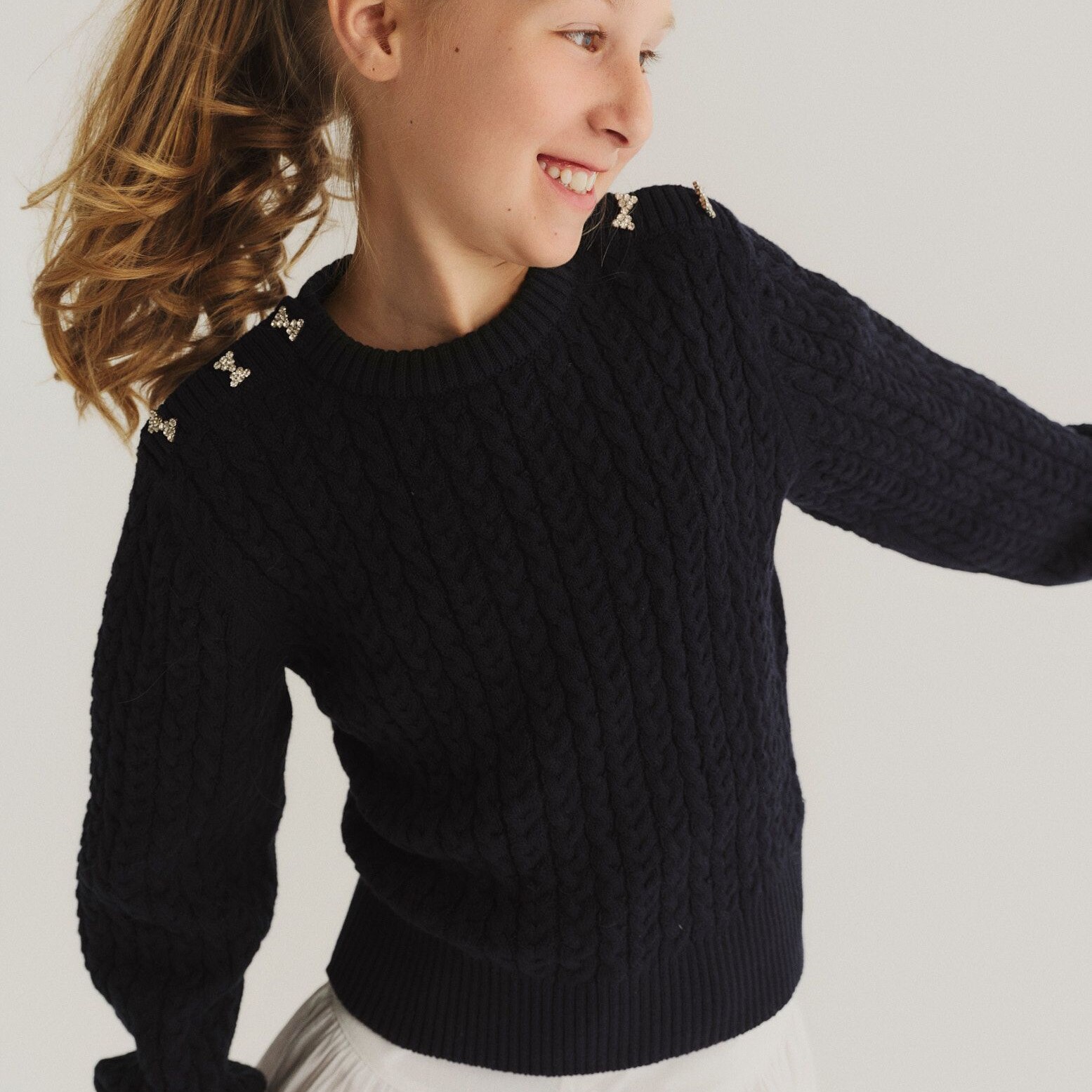 ella&il KIDS Bettie sweater - navy