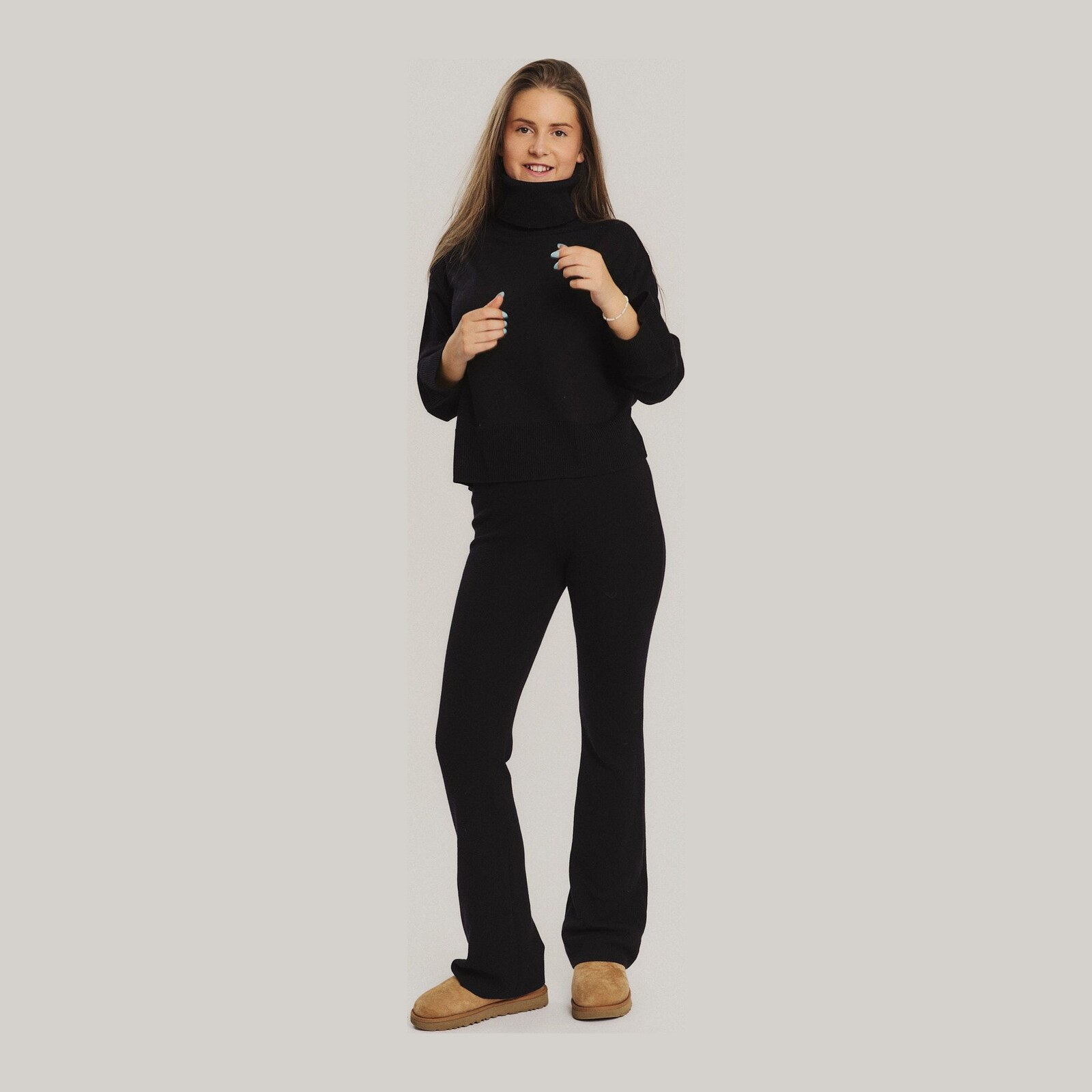 ella&il KIDS Melissa Merino Sweater - navy