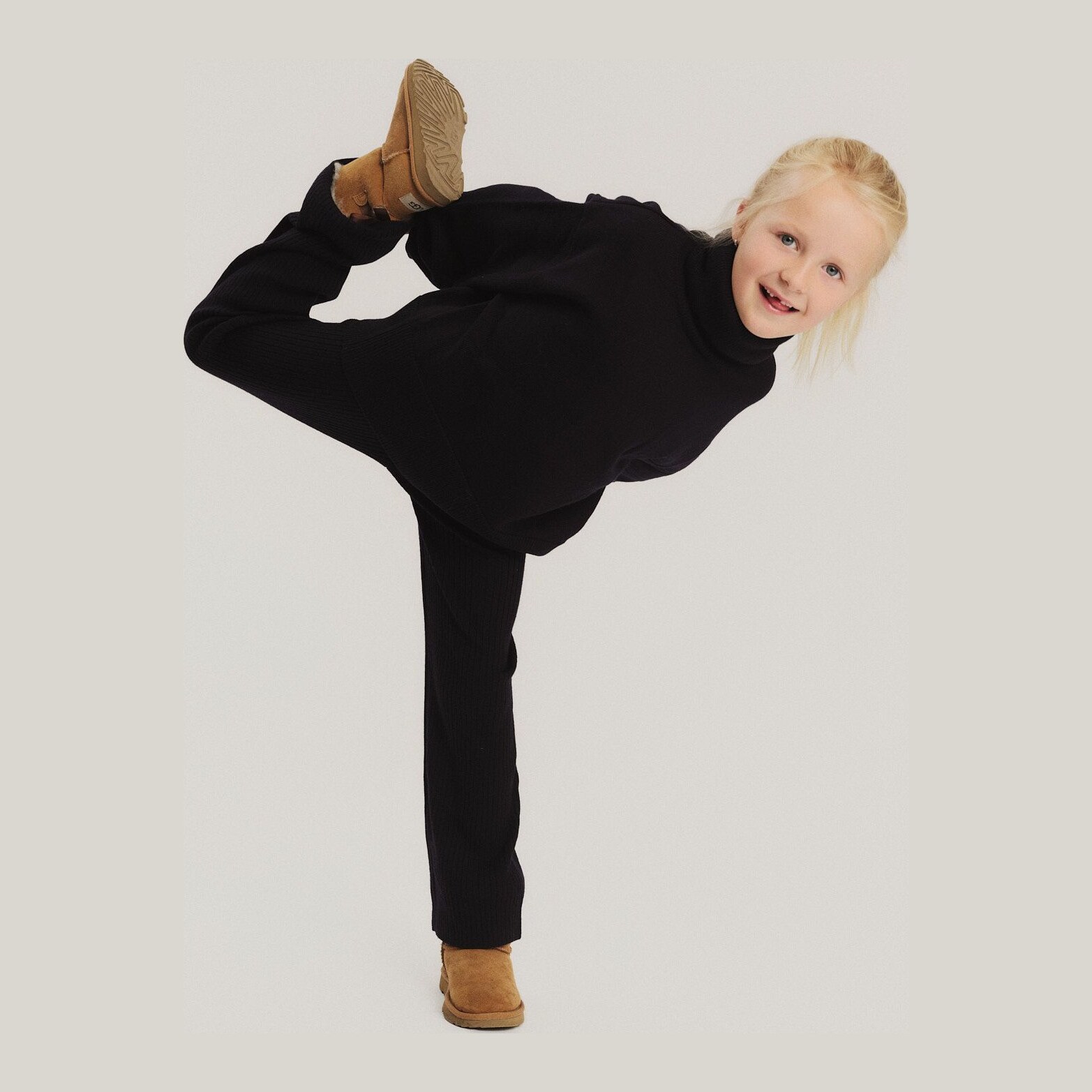 ella&il KIDS Melissa Merino Sweater - navy