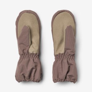 Alternative view of WHEAT Mittens Monta - Plum Truffle