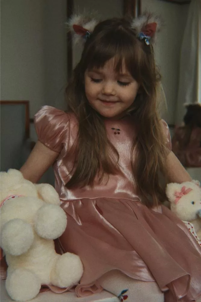 Konges Sløjd Fia Dress grs - silver pink - Bilde 7