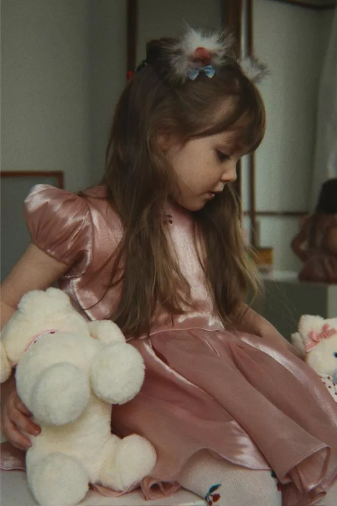 Konges Sløjd Fia Dress grs - silver pink - Bilde 2