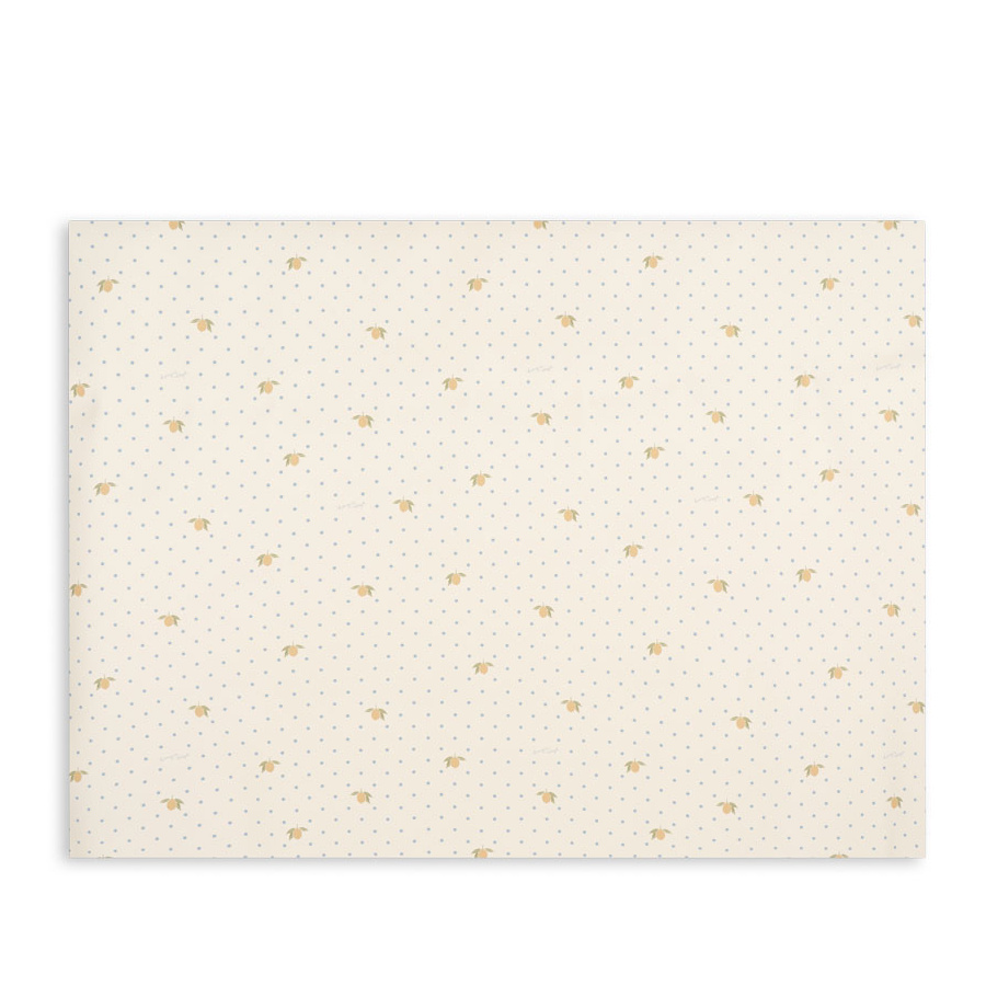 Konges Sløjd floor mat - lemon dot