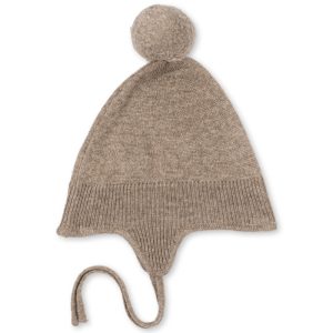 Konges Sløjd Mattou Knit Helmet - Light Brown