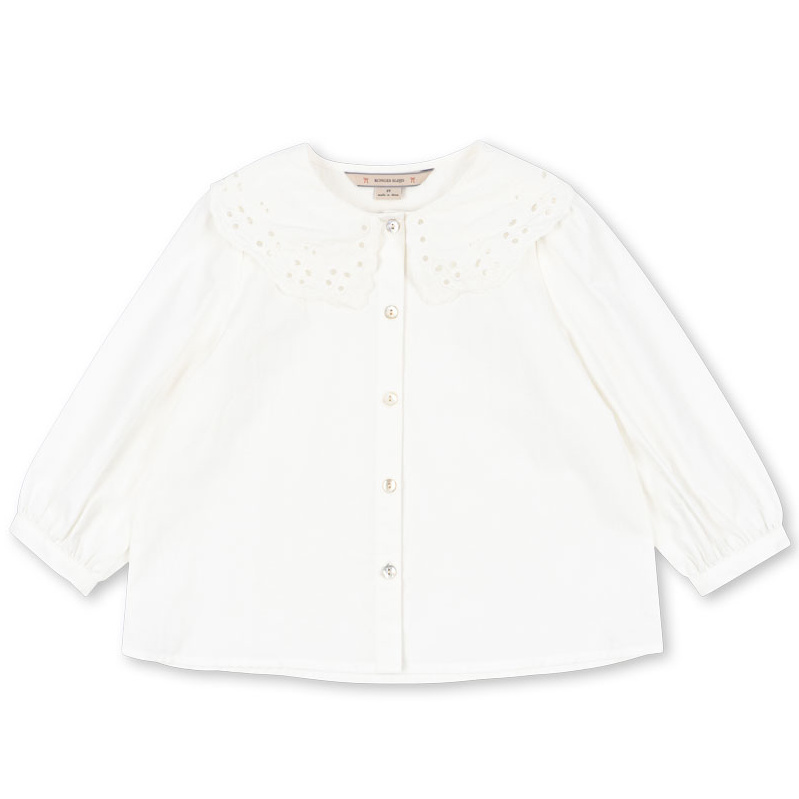 Konges Sløjd Rilo Collar Shirt - Optic White