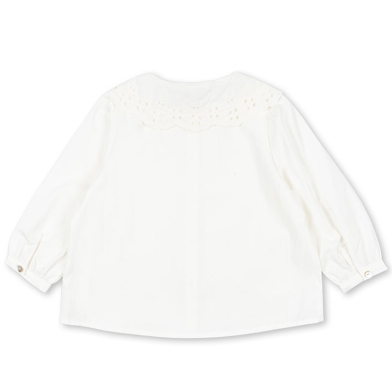 Konges Sløjd Rilo Collar Shirt - Optic White - Bilde 5