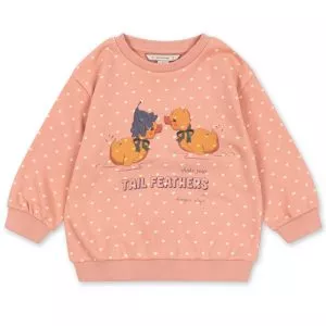 Konges Sløjd Spotty Sweat Blouse - Coeur Feathers
