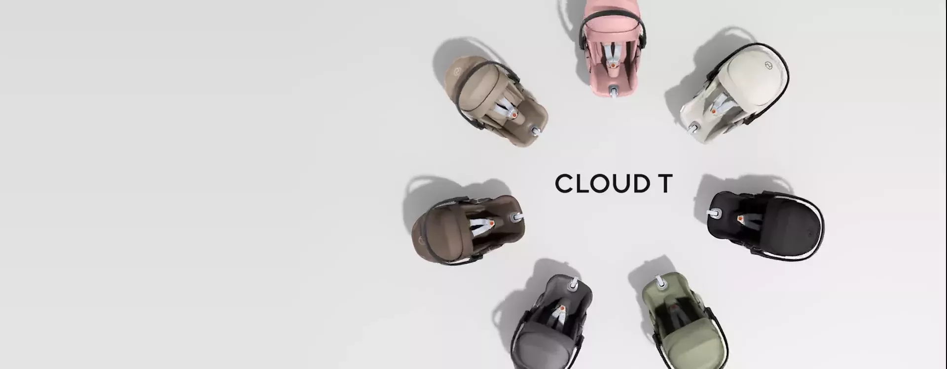 Cybex Cloud T babybilstol i syv farger