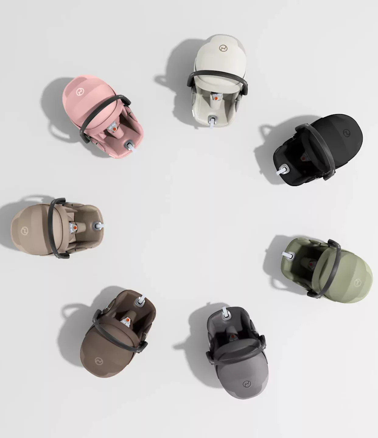 Cybex Cloud T babybilstol i syv farger