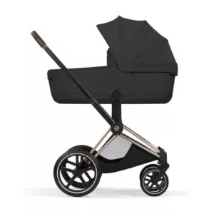Cybex PRIAM Style 2026 Rosegold inkl. Brettbar Liggedel, med liggedelen montert