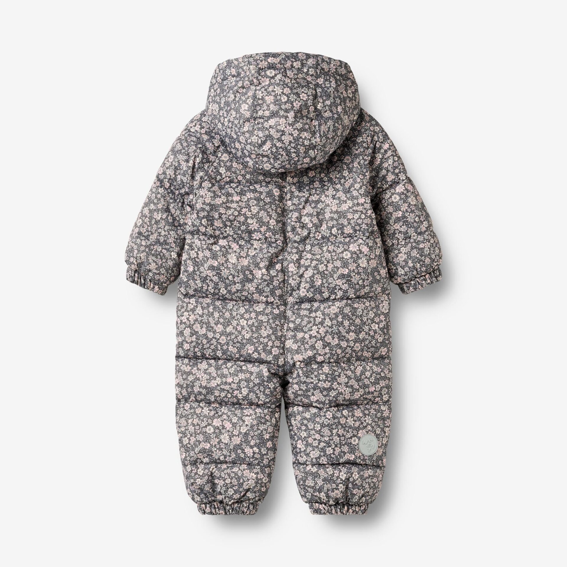 WHEAT Puffer suit Edem - Dark Charcoal Flowers - Bilde 2