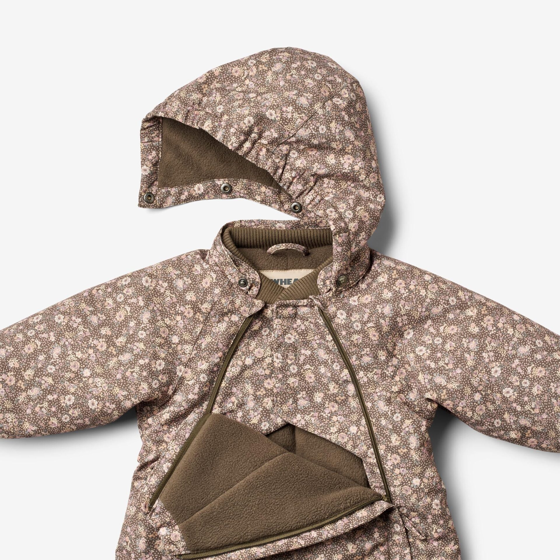 WHEAT Snowsuit Adi - Dry Wood Snow Flowers - Bilde 3