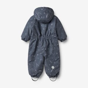 Alternative view of WHEAT Snowsuit Adi - Winter Blue AOP