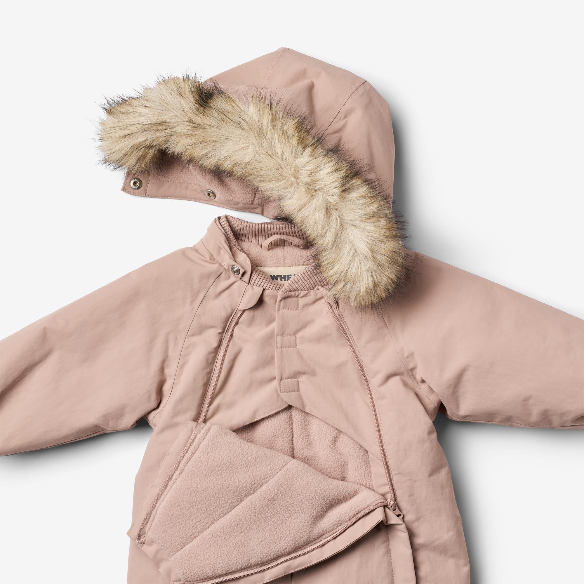WHEAT Snowsuit Nickie - Dry Rose - Bilde 3