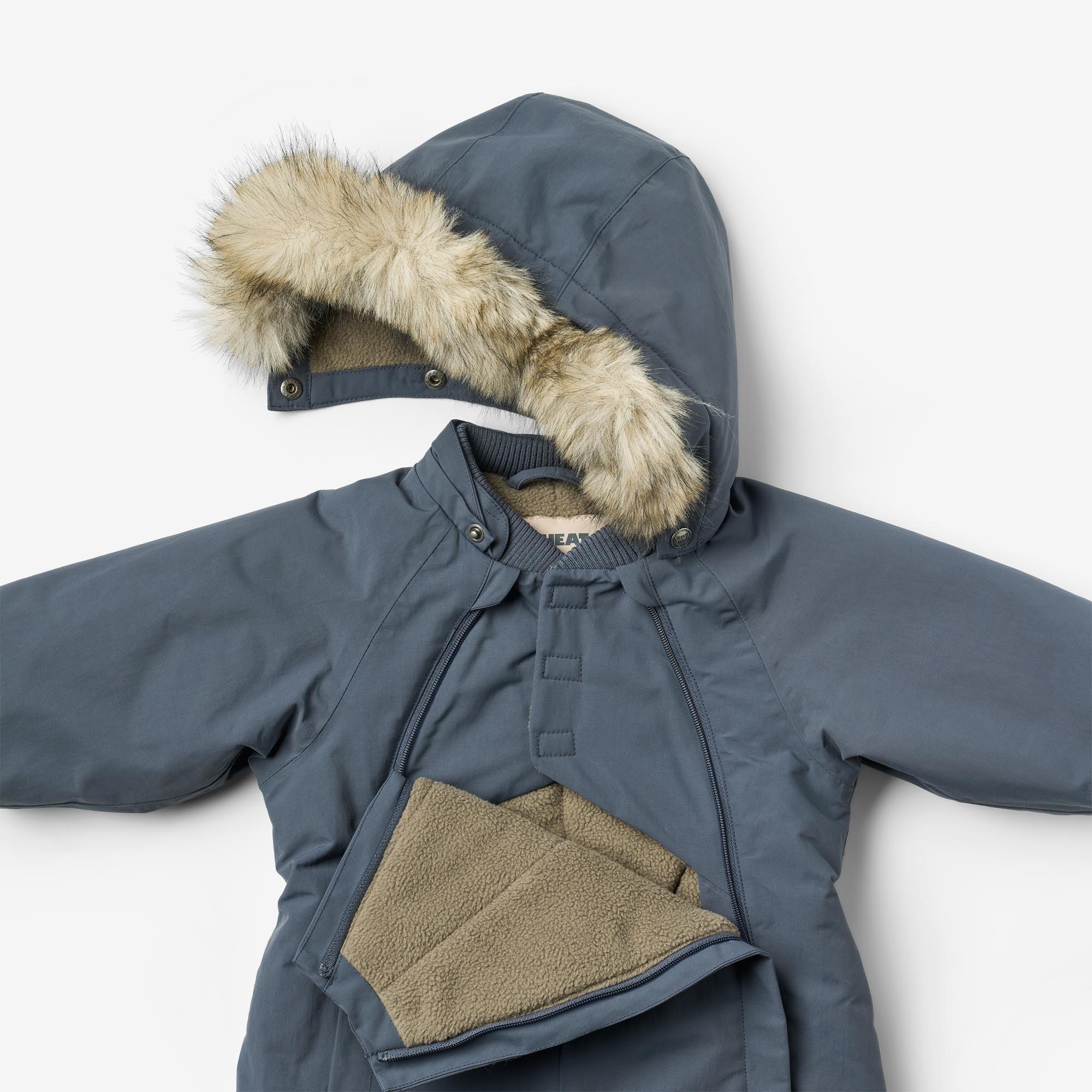 WHEAT Snowsuit Nickie - Greyblue - Bilde 6