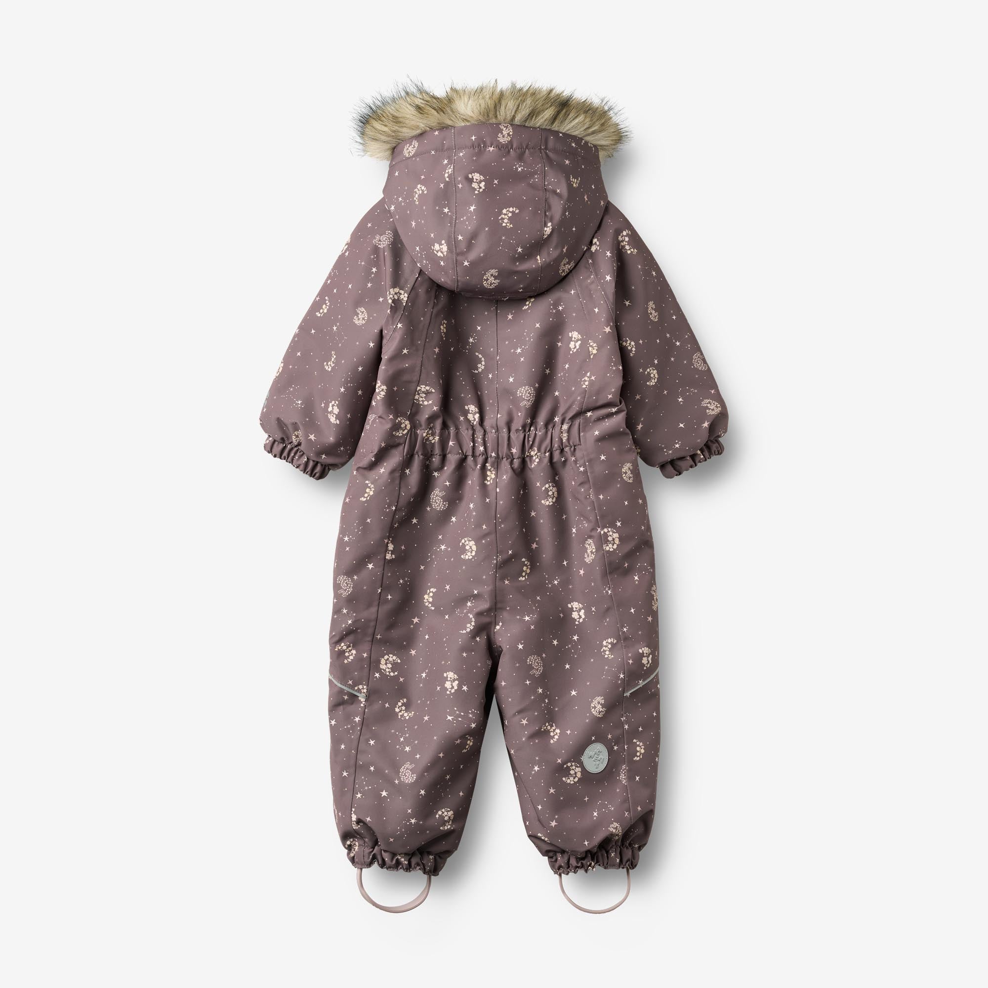 WHEAT Snowsuit Nickie - Plum Truffle Stars - Bilde 2