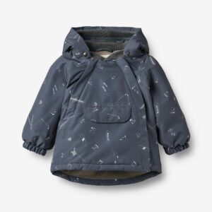 WHEAT Tech Jacket Sascha - Winter Blue AOP