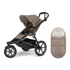 Thule Urban Glide 3 + Thule Elements vognpose S – Tinted Taupe vognpakke