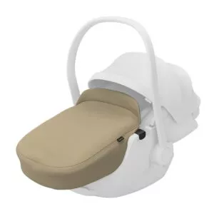 Alternative view of Thule Maple infant car seat boot cover - faded khaki