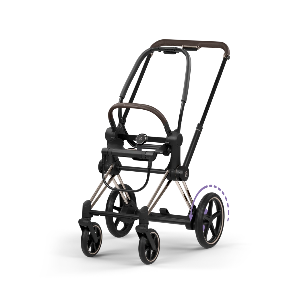 Cybex ePriam Style frame & seat hardpart Champagne Gold (2026)