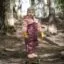 Kattnakken babyregndress Pytt - rosa krystall