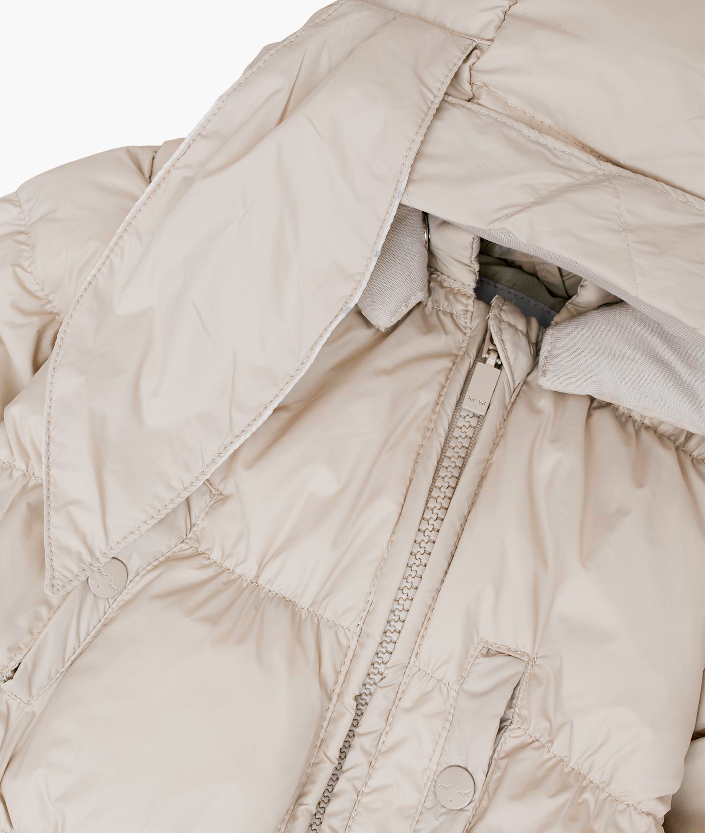 Livly Puffer Bunny Overall - beige