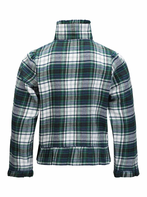 ella&il KIDS Cassie Flannel Pyjamas - green check