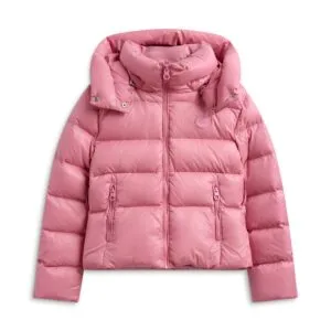 Alternative view of ella&il KIDS Petra Down Jacket - blush pink