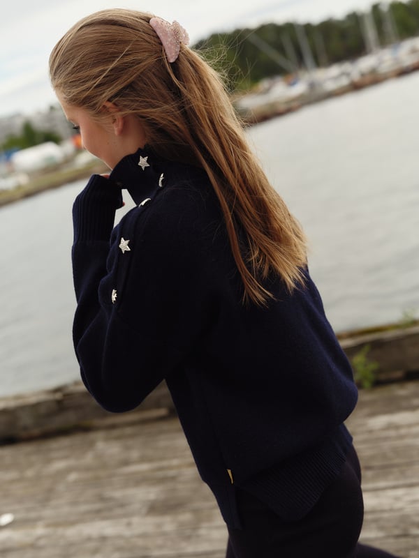 ella&il KIDS May Merino Sweater - navy