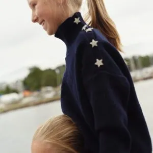 ella&il KIDS May Merino Sweater - navy