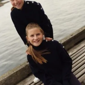Alternative view of ella&il KIDS May Merino Sweater - navy