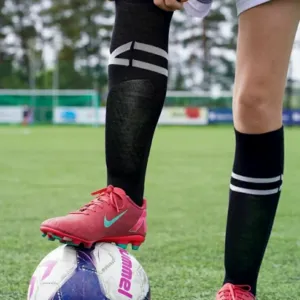 Kattnakken fotballsokk ull barn - natt