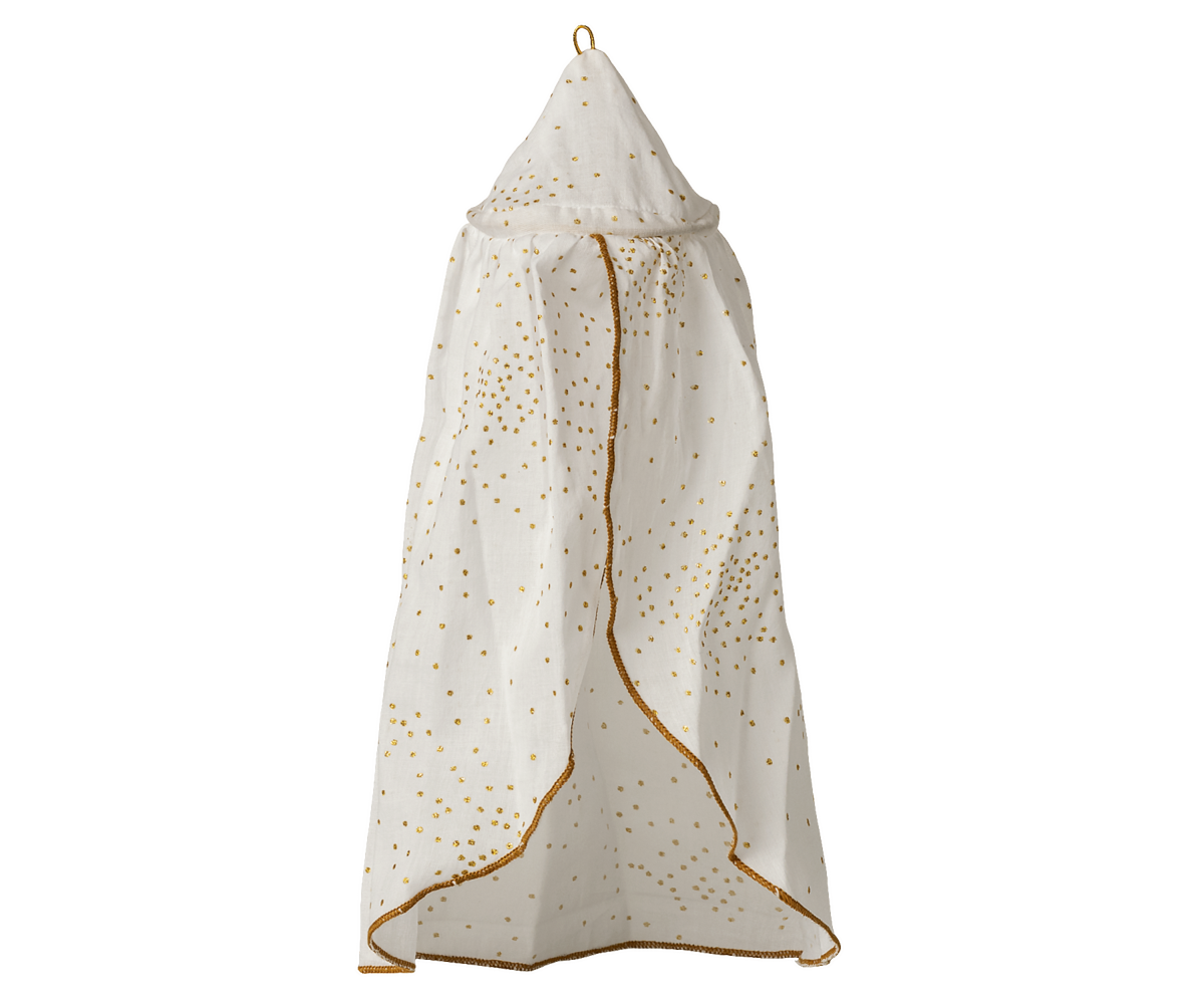 Maileg Bed canopy, Miniature - Off white