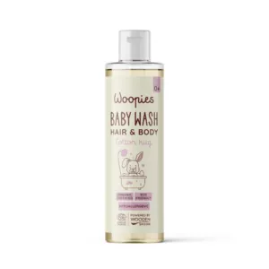 Wooden Spoon Woopies Baby Wash Hair & Body Cotton Hug (200 ml)