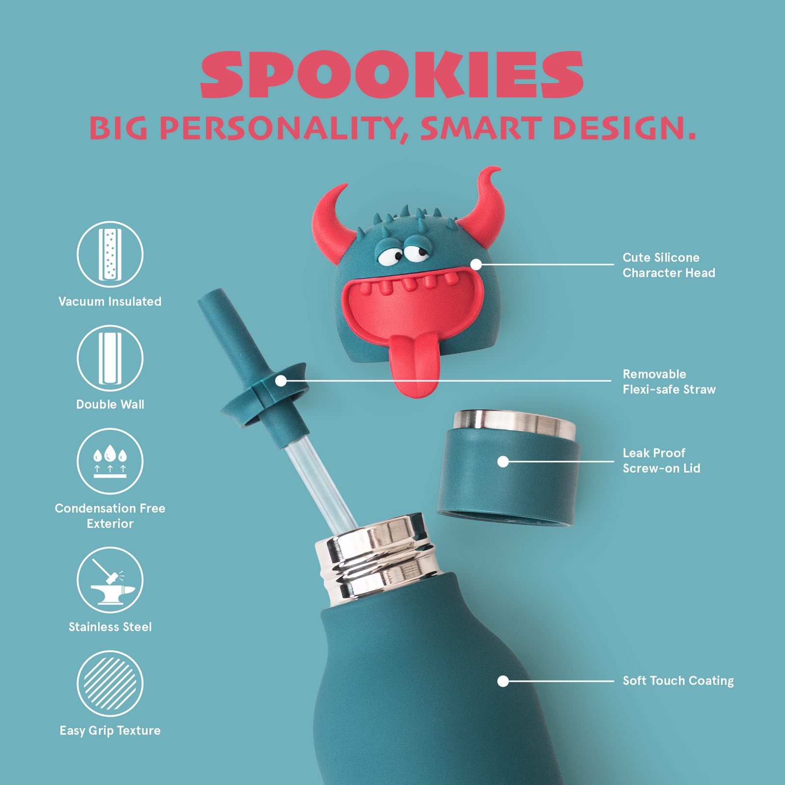 asobu Beast Bestie Spookies Bottle