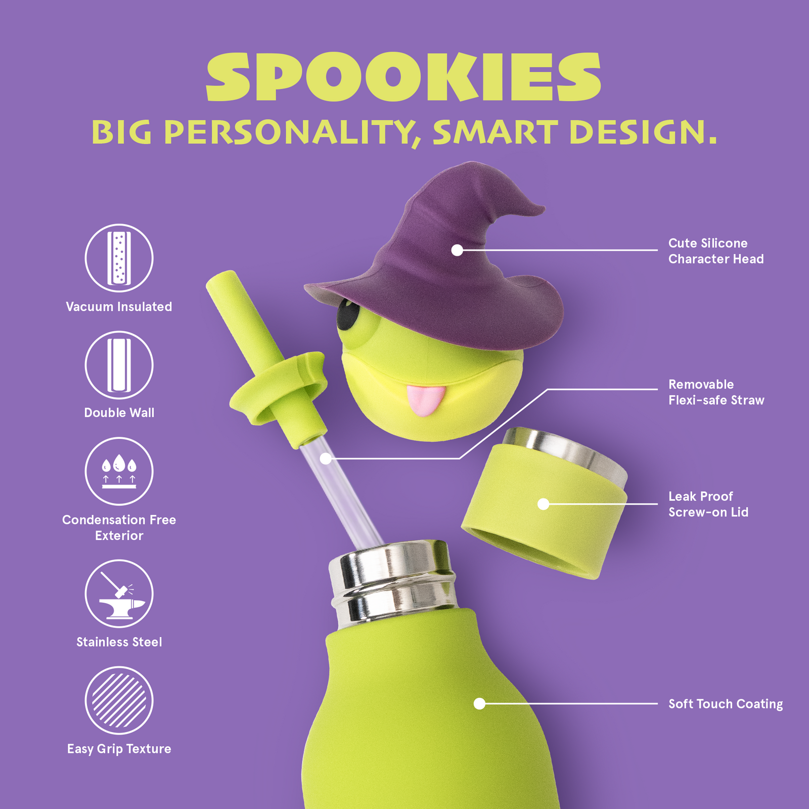 asobu Witch Bestie Spookies Bottle