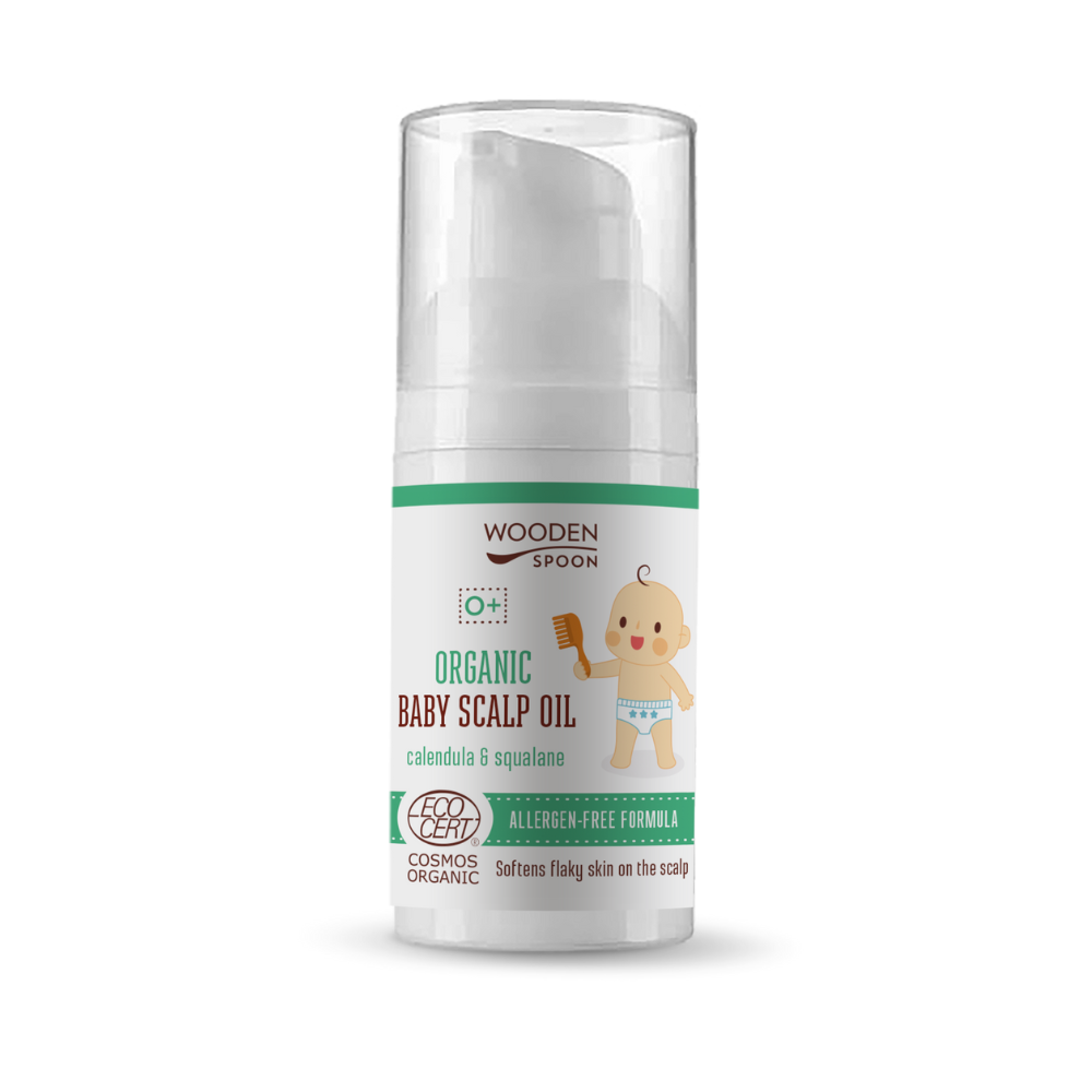 Wooden Spoon organic Baby Scalp oil 0+ (15 ml)