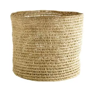 Alternative view of TineK Home Storage basket, straw, D50xH50 cm, nature